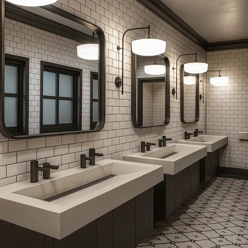 Fontana touchless faucets and soap dispensers for restaurants and commercial restrooms